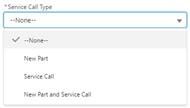 How to Create Service Calls and Part Requests in Salesforce